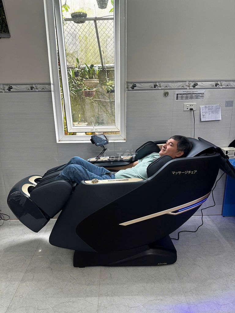 Ghế massage CZ 916 Đen. Mua bán Bàn ghế tại Huyện Cái Bè Tiền Giang được đăng bởi Thảo Sương ASAMA hình 1