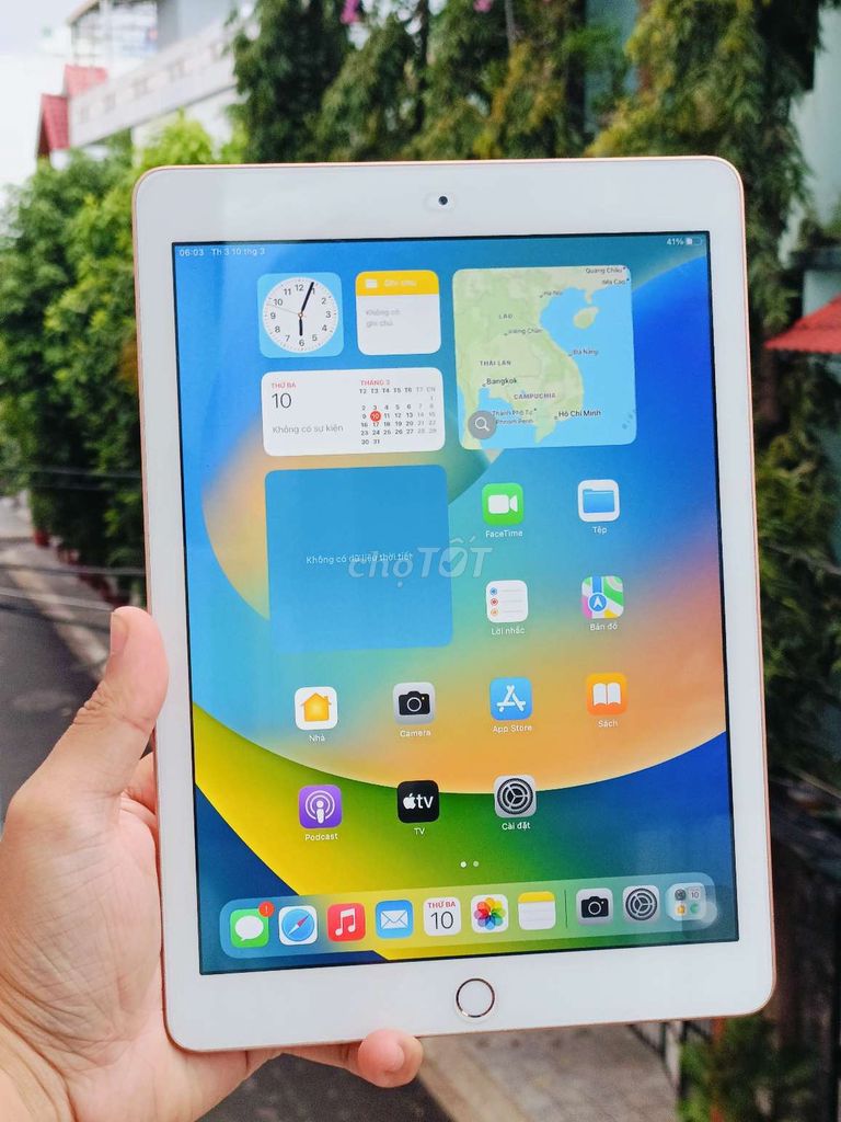 Apple iPad (Thế hệ 6) Vàng hồng. Mua bán Máy tính bảng tại Quận Hải Châu Đà Nẵng được đăng bởi Lộc Roy hình 1