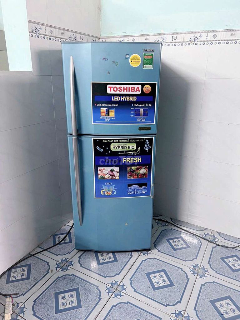 Tủ lạnh Toshiba Xanh 190L ko bám tuyết . Mua bán Tủ lạnh tại Huyện Hóc Môn Tp Hồ Chí Minh được đăng bởi Phương Mai hình 1