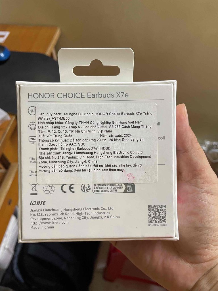 TAI NGHE HONOR CHOICE X7E. Mua bán Tivi, Âm thanh tại Quận Bình Thạnh Tp Hồ Chí Minh được đăng bởi THÁI HOME hình 3