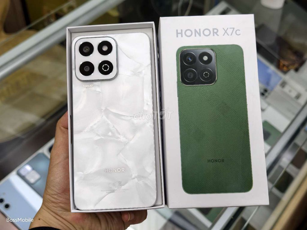 Honor X7c 256GB Trắng chính hãng fullbox keng. Mua bán Điện thoại tại Quận Hai Bà Trưng Hà Nội được đăng bởi Boss Mobile hình 1