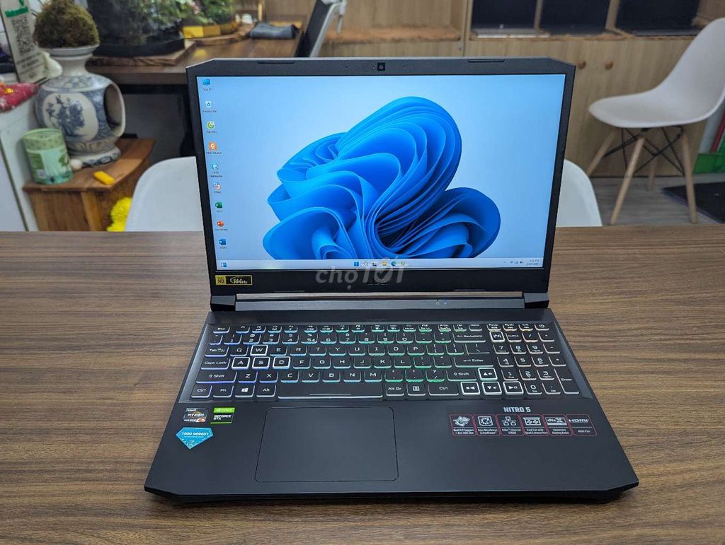 Acer Nitro AN515-45 95% Ryzen 5/8GB/512GB/GTX 1650. Mua bán Laptop tại Thành phố Thuận An Bình Dương được đăng bởi LAPTOP VŨ PMV  hình 1