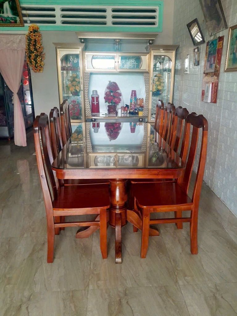 Bàn ghế ăn Gỗ tràm. Mua bán Bàn ghế tại Huyện Trảng Bom Đồng Nai được đăng bởi đặng thị cẩm tú hình 1