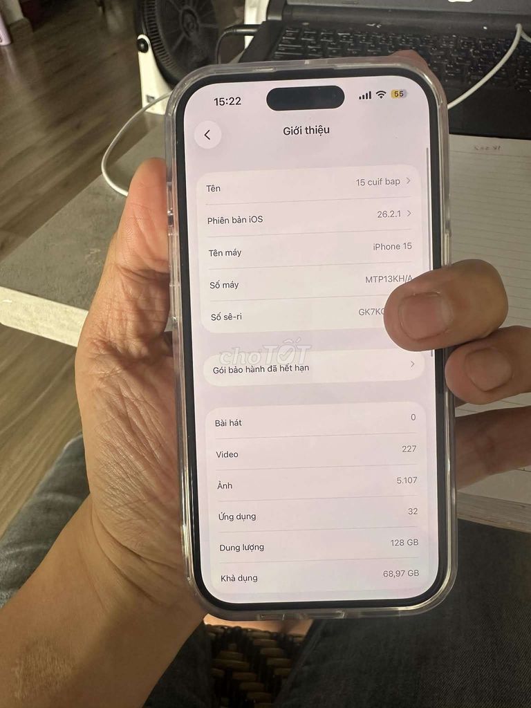 iphone 15. Mua bán Điện thoại tại Thành phố Vĩnh Yên Vĩnh Phúc được đăng bởi vì em hình 1