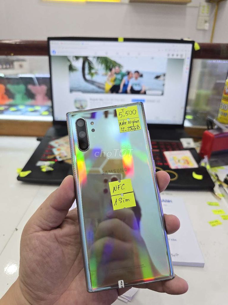 Samsung Note 10 Plus 5G. Mua bán Điện thoại tại Thành phố Long Xuyên An Giang được đăng bởi Facebook Cầm Đồ Thúy Vân hình 1