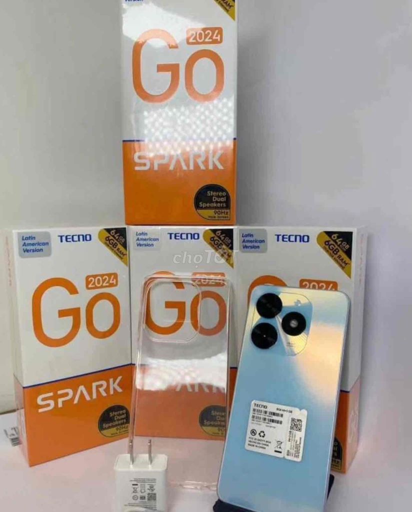 🌟 Tecno Spark Go 2024 BG6 (6.56in/4gb+4gb 2390k