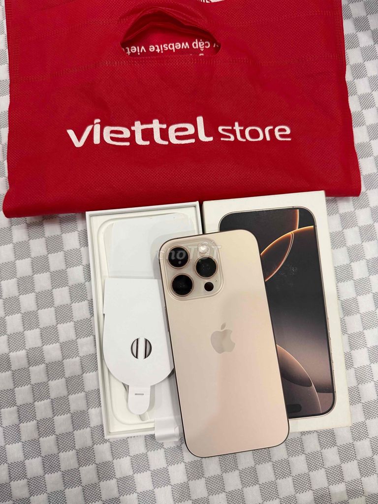 Apple iPhone 16 Pro 128GB Vàng Đã sử dụng. Mua bán Điện thoại tại Huyện Thuỷ Nguyên Hải Phòng được đăng bởi Mrhieu hình 1