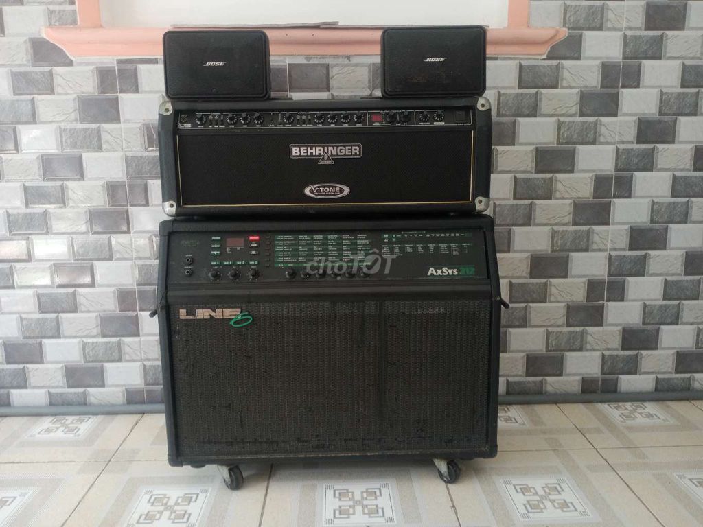 Amply đàn guitar stereo 100 watt AxSys 212 Yamaha