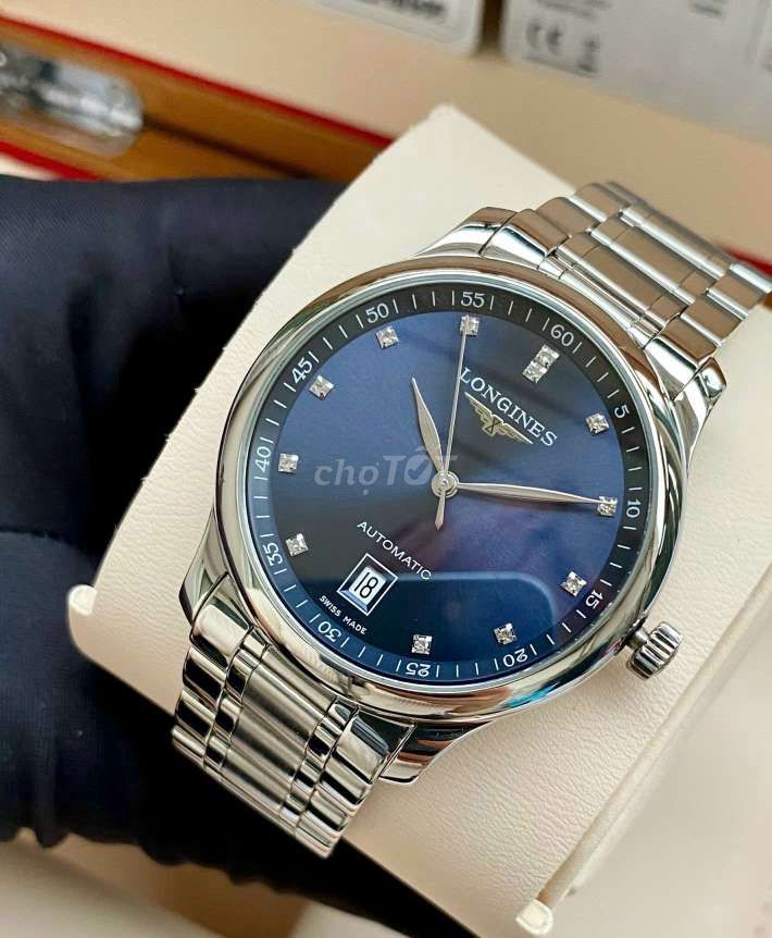 Longines Master blue.