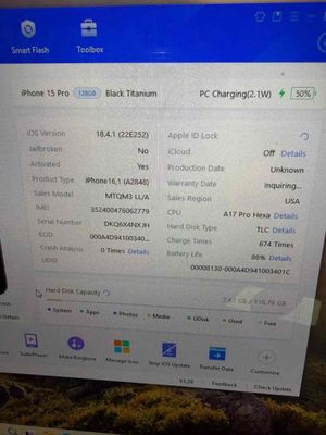 Apple iPhone 15 Pro 128GB Đen Hư màn hình. Mua bán Điện thoại tại Quận Bình Thạnh Tp Hồ Chí Minh được đăng bởi đỗ huy