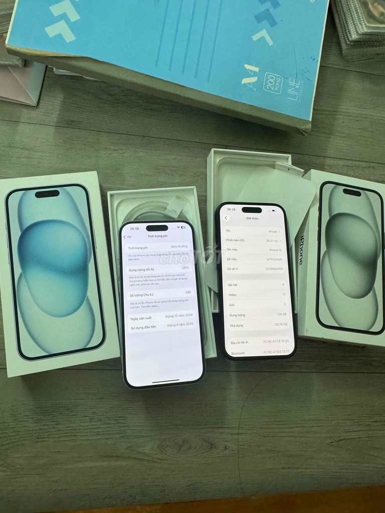 Bán ip15VN/A hàng Viettell zin áp fullbook còn BH. Mua bán Điện thoại tại Quận Cầu Giấy Hà Nội được đăng bởi vule hình 1