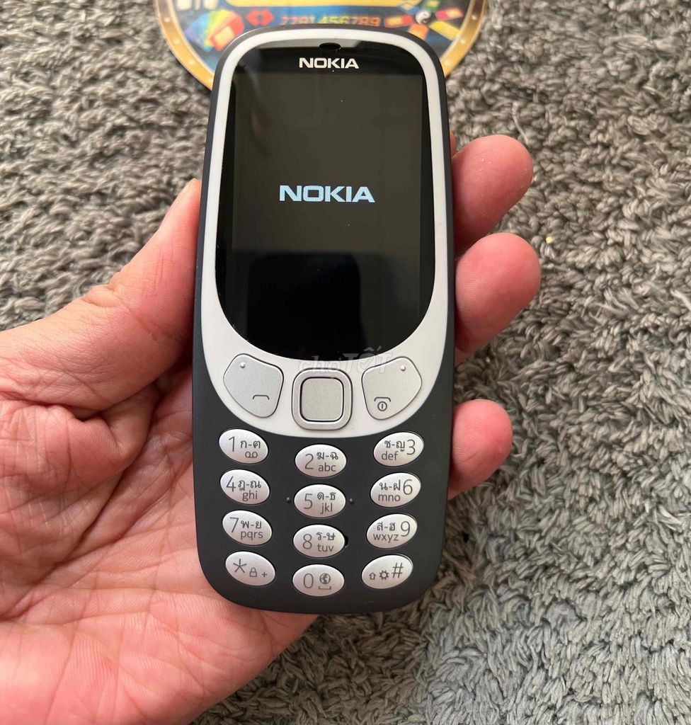 3310 xám 1 sim bản 3G ko cắt sóng xtay Thái Lan. Mua bán Điện thoại tại Quận Bình Thạnh Tp Hồ Chí Minh được đăng bởi Trùm Nokia Cổ SG hình 1