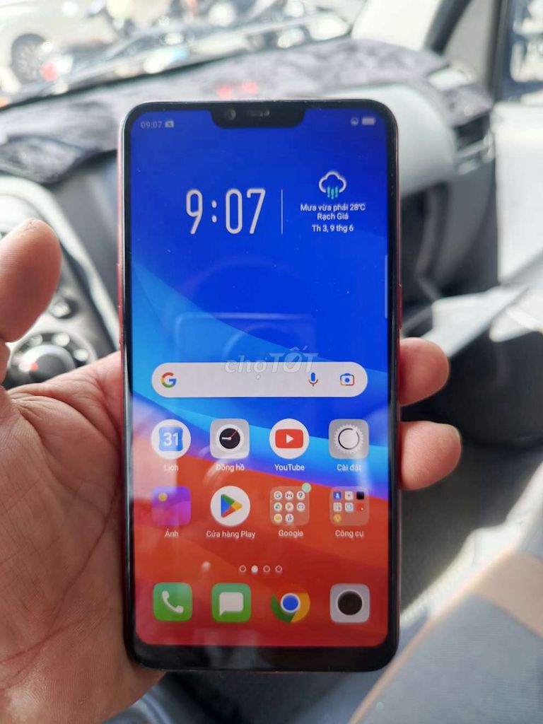 Oppo A3s 32GB Đỏ. Mua bán Điện thoại tại Thành phố Rạch Giá Kiên Giang được đăng bởi Nguyen hong nhi hình 1