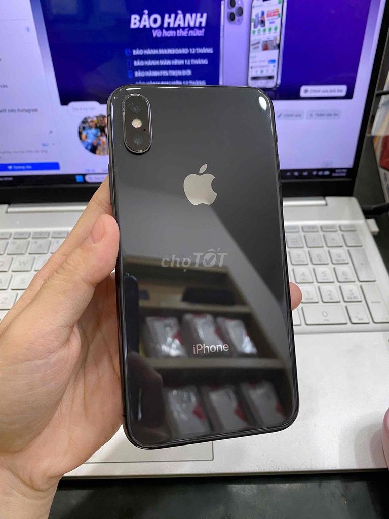 Apple iPhone X 64GB LL/A Xám Pin 100%. Mua bán Điện thoại tại Quận 3 Tp Hồ Chí Minh được đăng bởi Tuấn Nguyễn hình 1