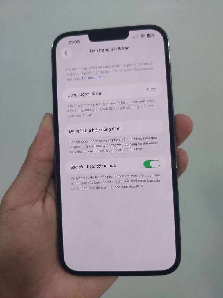 Apple iPhone 13 Pro Max 128GB Xám. Mua bán Điện thoại tại Thành phố Thuận An Bình Dương được đăng bởi đặng văn liên hình 1