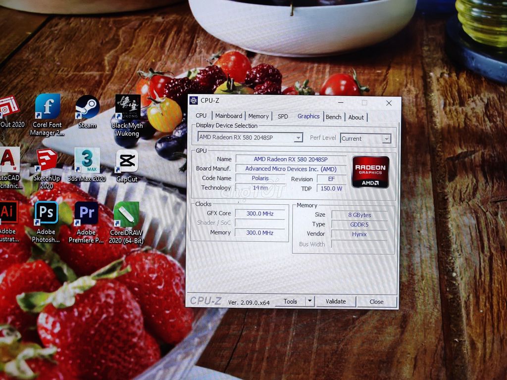 BỘ ĐỒ HỌA 36CPU RAM 64GB SSD +500G VGA 8G LCD 27"