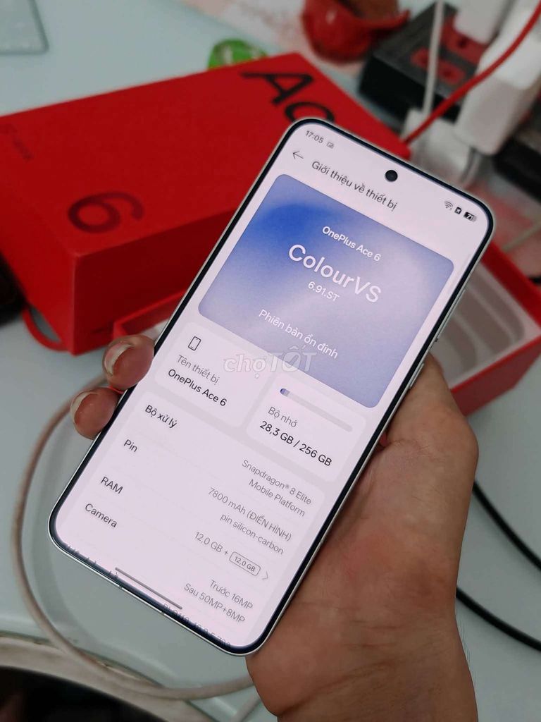 OnePlus Ace 6 256GB Trắng kiếm kèo gl Neo11. Mua bán Điện thoại tại Quận 12 Tp Hồ Chí Minh được đăng bởi Syx hình 1