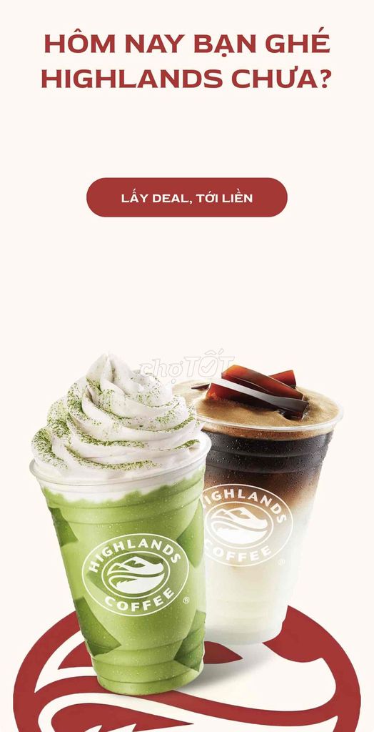 Voucher Highlands Coffee Ưu đãi đồ uống. Mua bán Đồ ăn, thực phẩm và các loại khác tại Thành phố Tuyên Quang Tuyên Quang được đăng bởi Nguyễn Việt Khánh hình 1