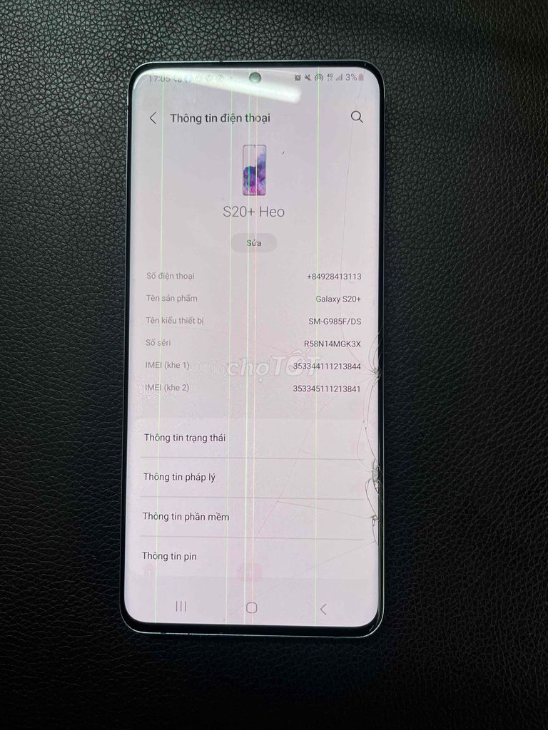 Samsung S20 FE Đen Màn Lớn Camera Sắc Nét. Mua bán Điện thoại tại Quận Bình Tân Tp Hồ Chí Minh được đăng bởi Heo hình 1