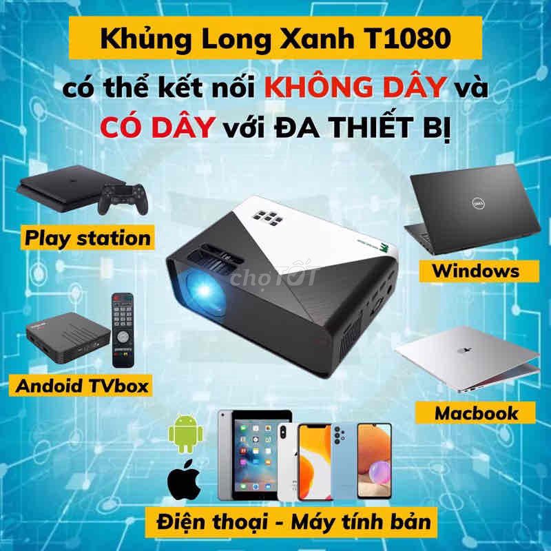 Máy chiếu mini Khủng Long Xanh T1080. Mua bán Đồ dùng văn phòng tại Huyện Châu Thành Tiền Giang được đăng bởi Vũ Minh Ân hình 1