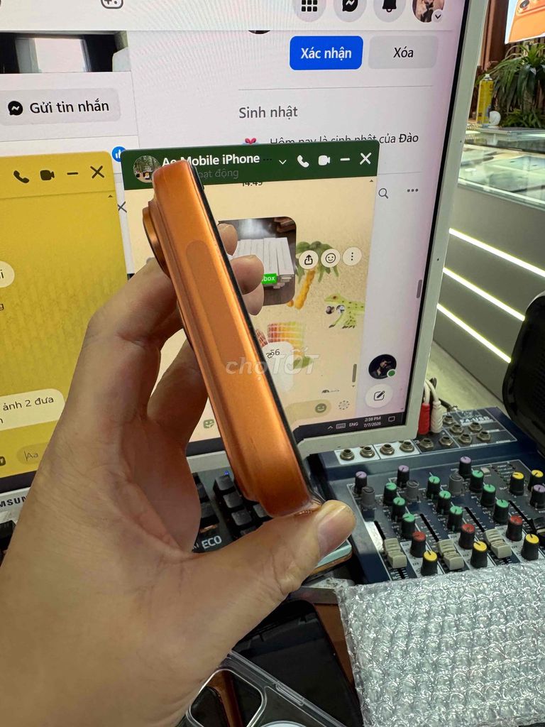 iphone 17promax 256g liknew zin keng quốc tế cam. Mua bán Điện thoại tại Quận Lê Chân Hải Phòng được đăng bởi hoang anh hình 1