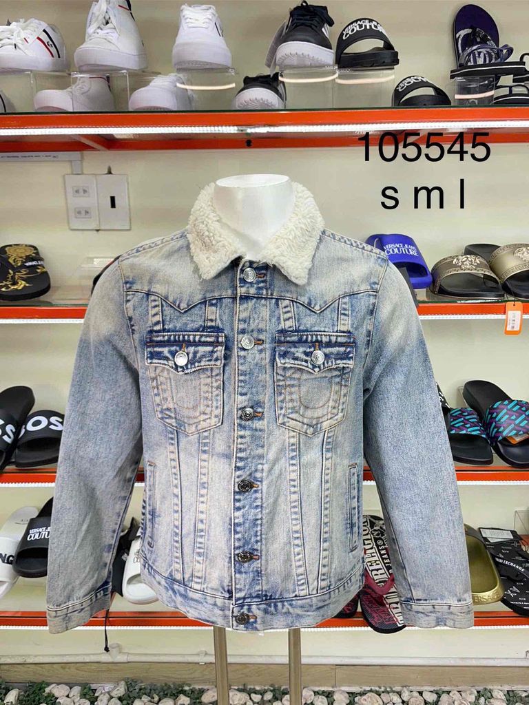 Áo khoác jean true cổ lông. Mua bán Quần áo tại Huyện Lộc Ninh Bình Phước được đăng bởi Lâm thiên đường hàng hiệu hình 1