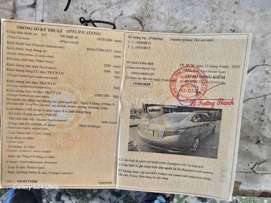 2016 1.5  tự động- 105000 km. Mua bán Ô tô tại Quận Bình Tân Tp Hồ Chí Minh được đăng bởi Trần quang thiện  hình 19