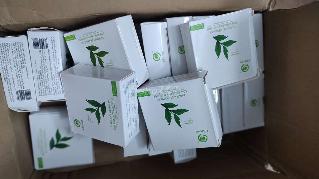 Xà phòng Chican Trà xanh Thảo dược. Mua bán Phụ kiện thời trang khác tại Quận Hoàn Kiếm Hà Nội được đăng bởi Lan tui thêu tay hình 1