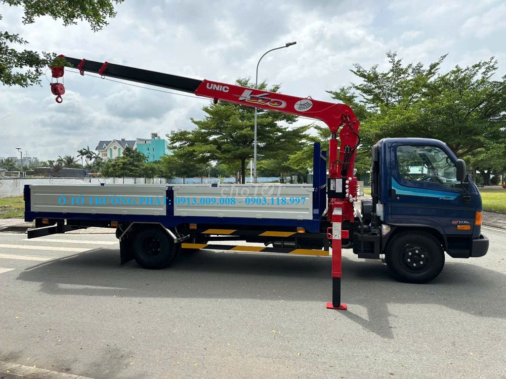 Bán Hyundai 6 Tấn Cẩu Unic 370 mới, có bán trả góp. Mua bán Xe tải, xe ben tại Quận 12 Tp Hồ Chí Minh được đăng bởi Mr Thành hình 4