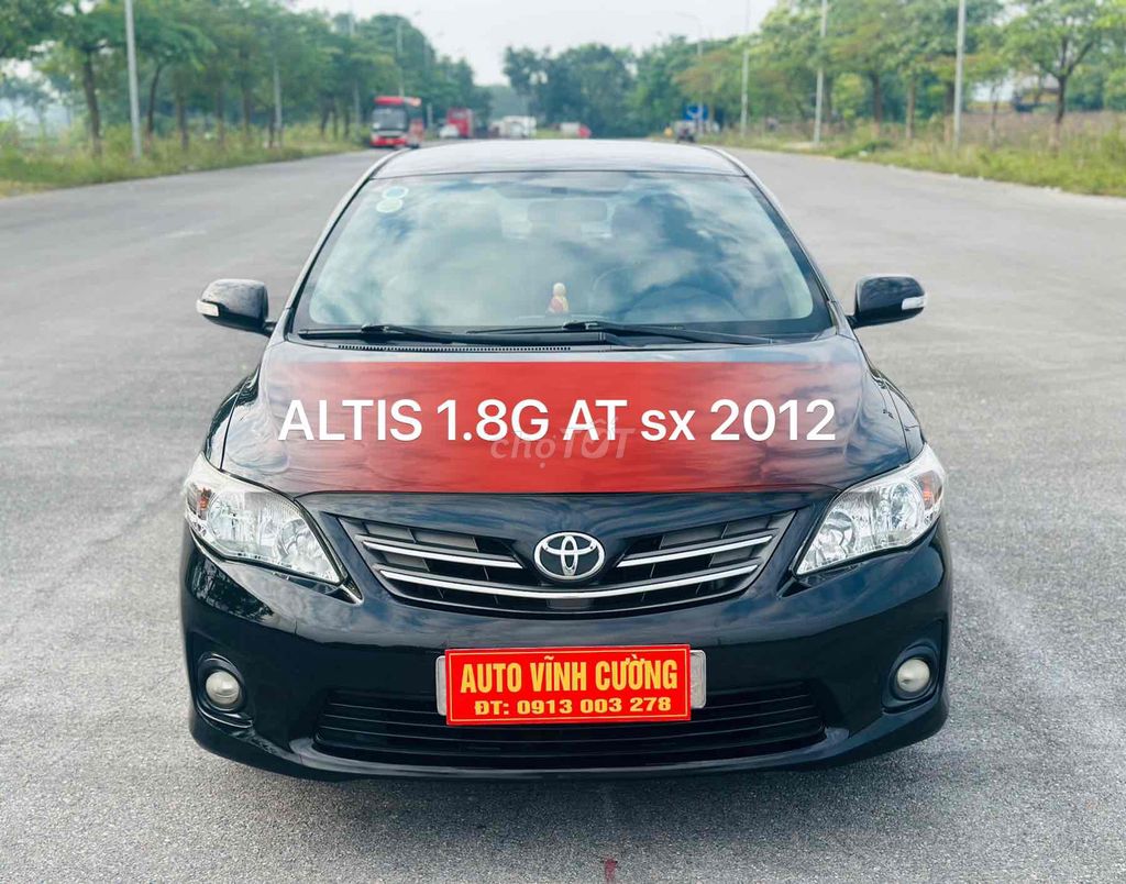TOYOTA COROLLA ALTIS 1.8G AT sx 2012. Mua bán Ô tô tại Huyện Sóc Sơn Hà Nội được đăng bởi AUTO VĨNH CƯỜNG hình 1