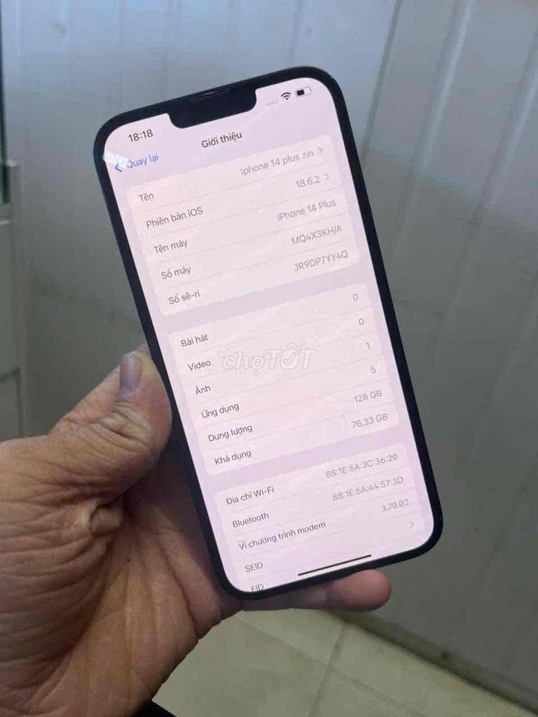 14 plus 128 iCloud ẩn. Mua bán Điện thoại tại Quận Hà Đông Hà Nội được đăng bởi Thành Đô  hình 1