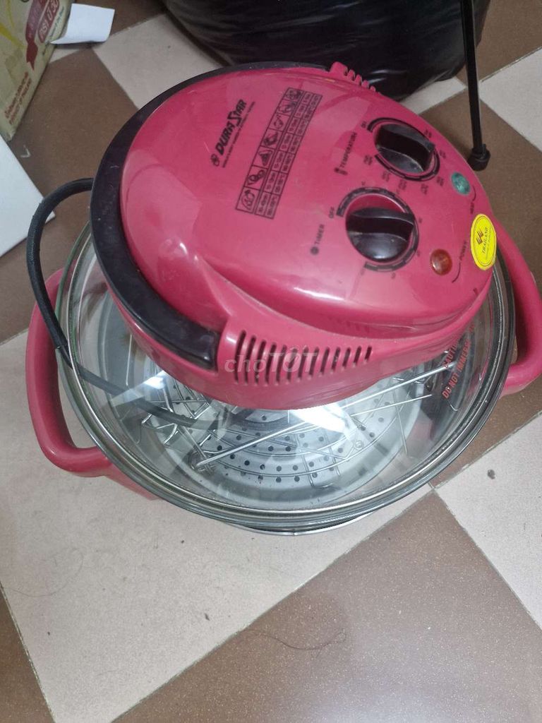 Lò nướng thủy tinh DURA STAR 12 lít. Mua bán Bếp, lò, đồ điện nhà bếp tại Quận Hai Bà Trưng Hà Nội được đăng bởi Tuong Van hình 1