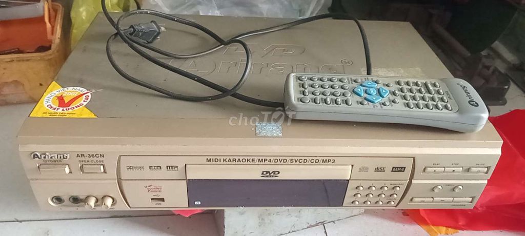 Đầu Karaoke Arirang AR-36CN Vàng đồng. Mua bán Tivi, Âm thanh tại Quận 12 Tp Hồ Chí Minh được đăng bởi Nguyễn Nguyên hình 1