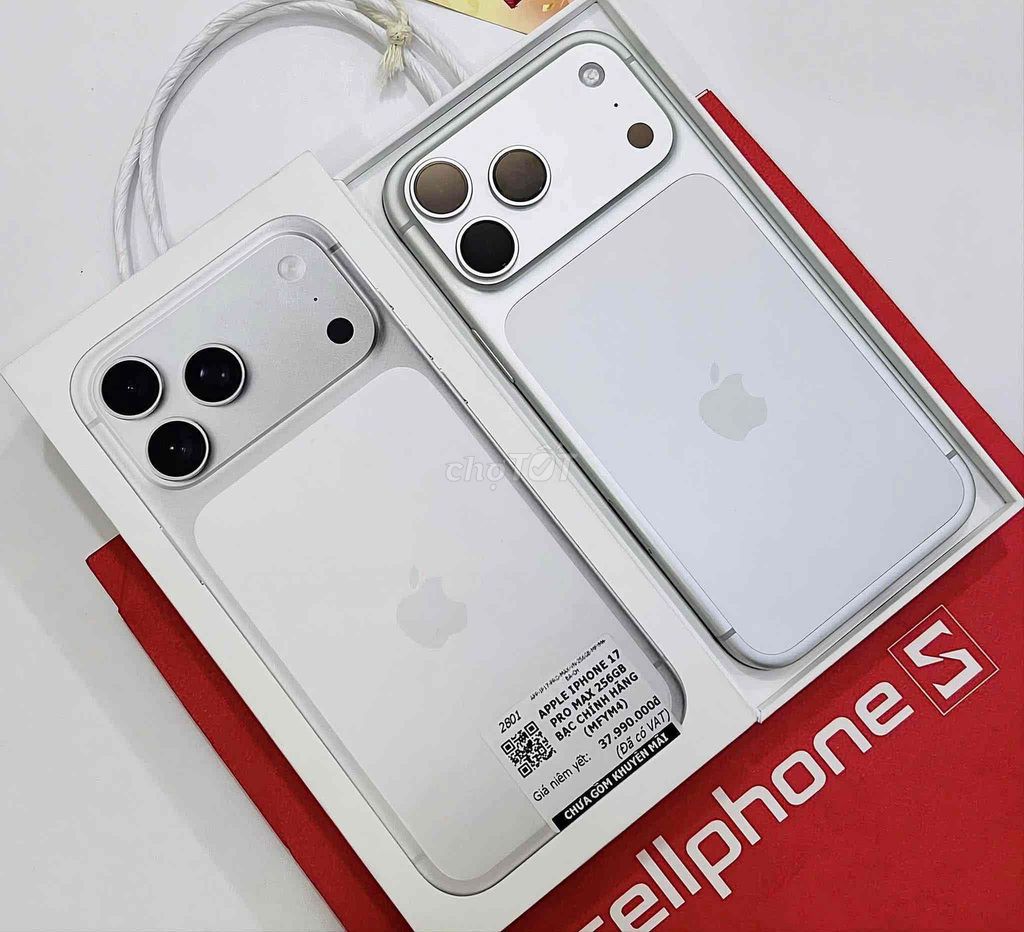 iPhone 17 Pro Max 256GB Bạc Việt Nam Mới Trao Đổi. Mua bán Điện thoại tại Quận Hoàng Mai Hà Nội được đăng bởi Đinh Sơn hình 1