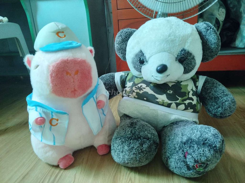 Thú nhồi bông Gấu trúc Vải bông. Mua bán Mẹ và bé tại Huyện Phú Tân An Giang được đăng bởi gấu new hình 1