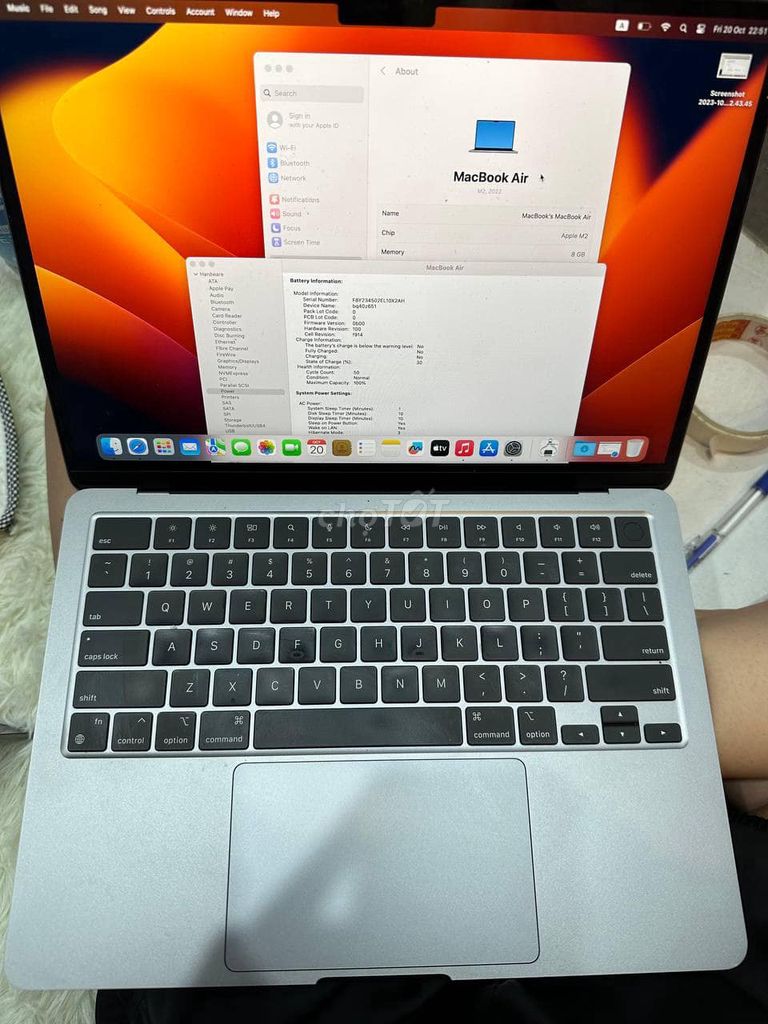 Macbook Air M2 - 8GB RAM | 512GB SSD - Bản 10CPU