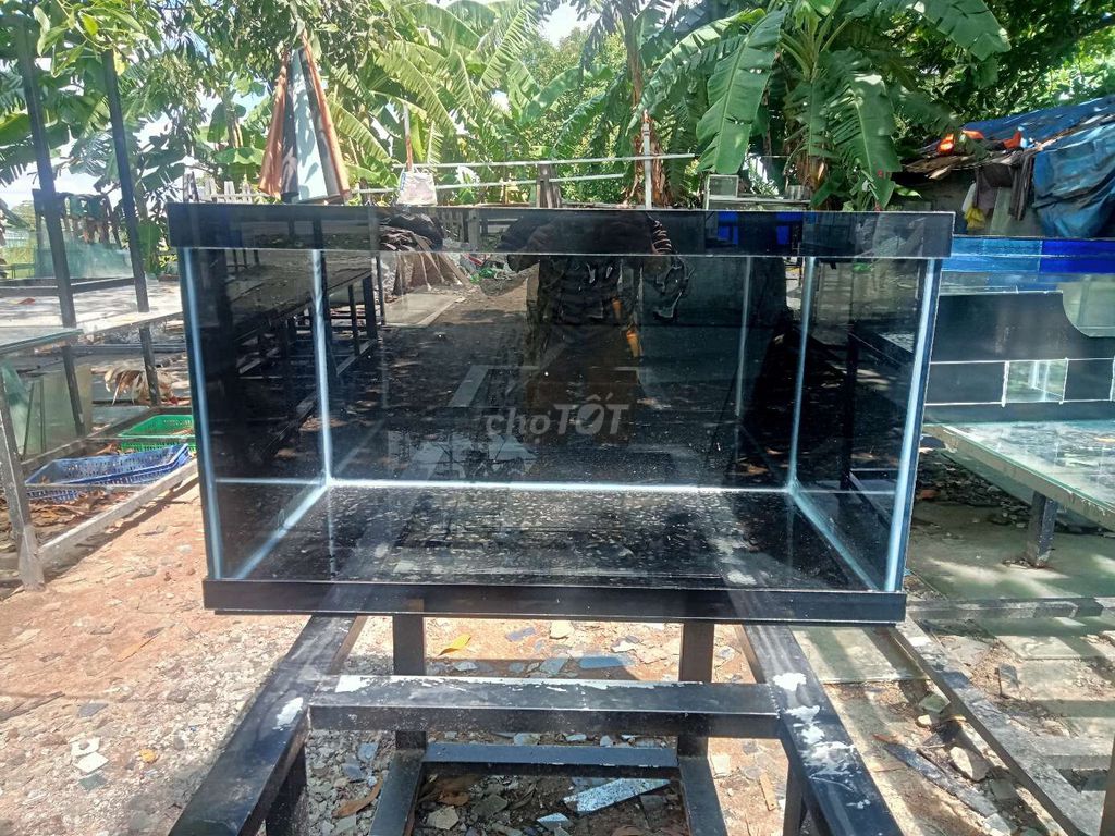 Bể cá cảnh Kính Đen, lọc mũi tàu . Mua bán Phụ kiện, Thức ăn, Dịch vụ tại Huyện Bình Chánh Tp Hồ Chí Minh được đăng bởi Hồ Cá Mộng Tuyền hình 1