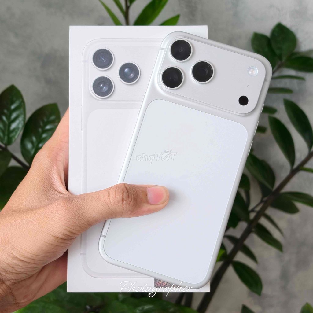 iPhone 17 ProMax 256GB Trắng Likenew 99,99%. Mua bán Điện thoại tại Quận Bình Thạnh Tp Hồ Chí Minh được đăng bởi Nguyễn Đức Huy hình 1