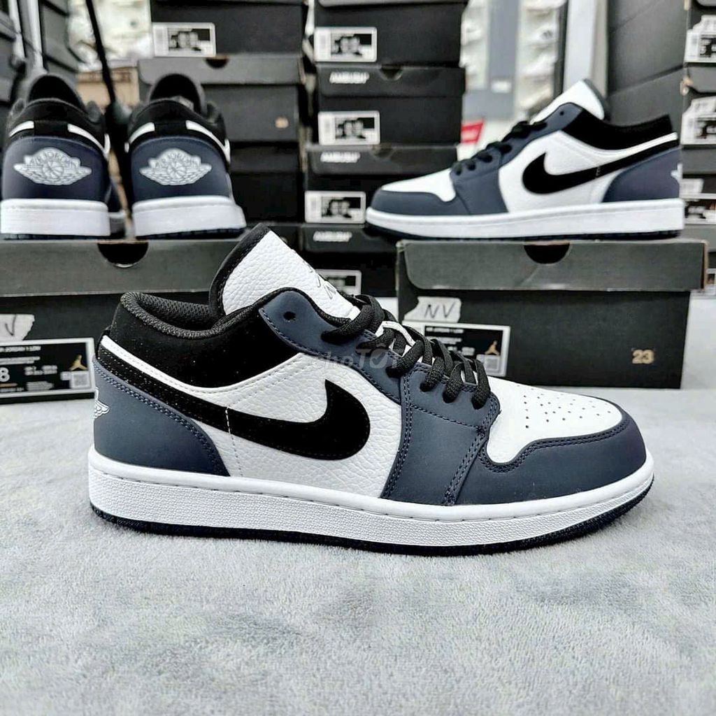 Giày nam nữ thể thao Nike JD navy bản mới 2024