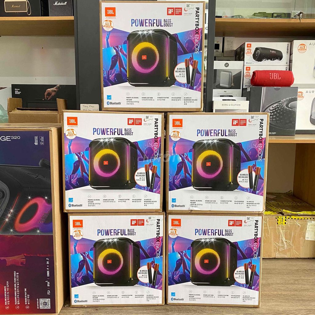 Loa Bluetooth JBL PartyBox Encore (2 micro) New. Mua bán Tivi, Âm thanh tại Quận Hải Châu Đà Nẵng được đăng bởi AMZ Tech hình 1