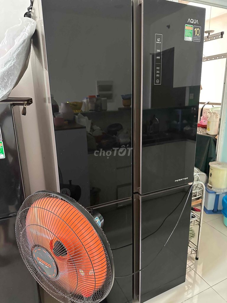 Tủ lạnh Aqua Inverter 500 lít 4 cánh Đen. Mua bán Tủ lạnh tại Huyện Nhà Bè Tp Hồ Chí Minh được đăng bởi Anh Tín hình 1
