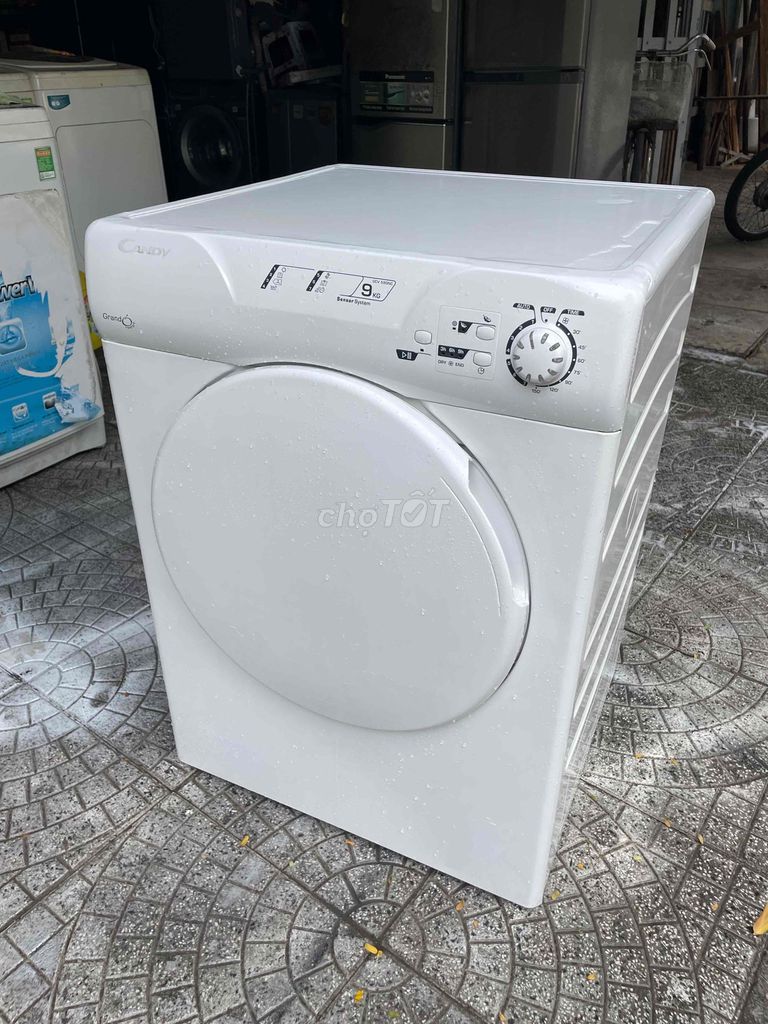 Máy sấy quần áo Candy 9kg Trắng Italy. Mua bán Máy giặt tại Quận Cẩm Lệ Đà Nẵng được đăng bởi Nguyễn Tấn khang hình 1
