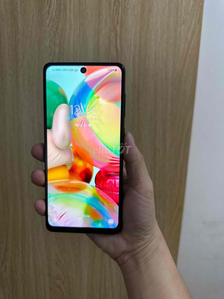 Samsung A71 128GB Đen Like New. Mua bán Điện thoại tại Quận Cầu Giấy Hà Nội được đăng bởi Đức hạnh hình 1