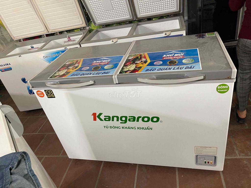Tủ đông Kangaroo 500L Trắng. Mua bán Tủ lạnh tại Quận Tân Phú Tp Hồ Chí Minh được đăng bởi cửa hàng thanh lý đồ cũ hình 1