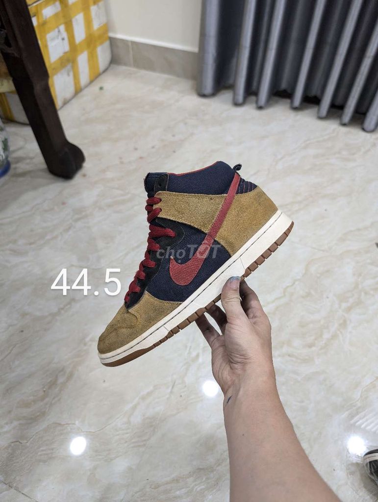 Giày đế bằng cổ cao Nike Dunk đồng giá 650k