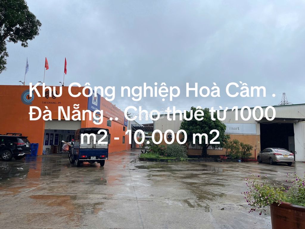 Kho 936 m2 khu công nghiệp Hòa Cầm . PCCC tự động