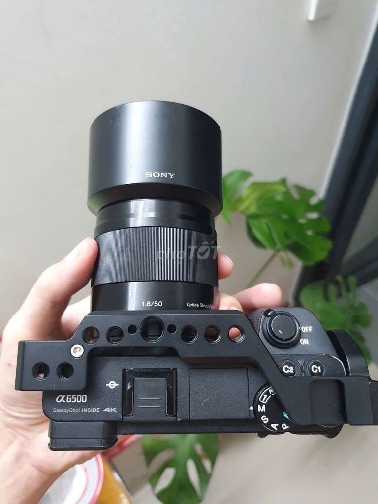 Máy ảnh Sony A6500 SEL 50mm f1.8 Đen. Mua bán Máy ảnh, Máy quay tại Thành phố Thuận An Bình Dương được đăng bởi Oscar hình 1