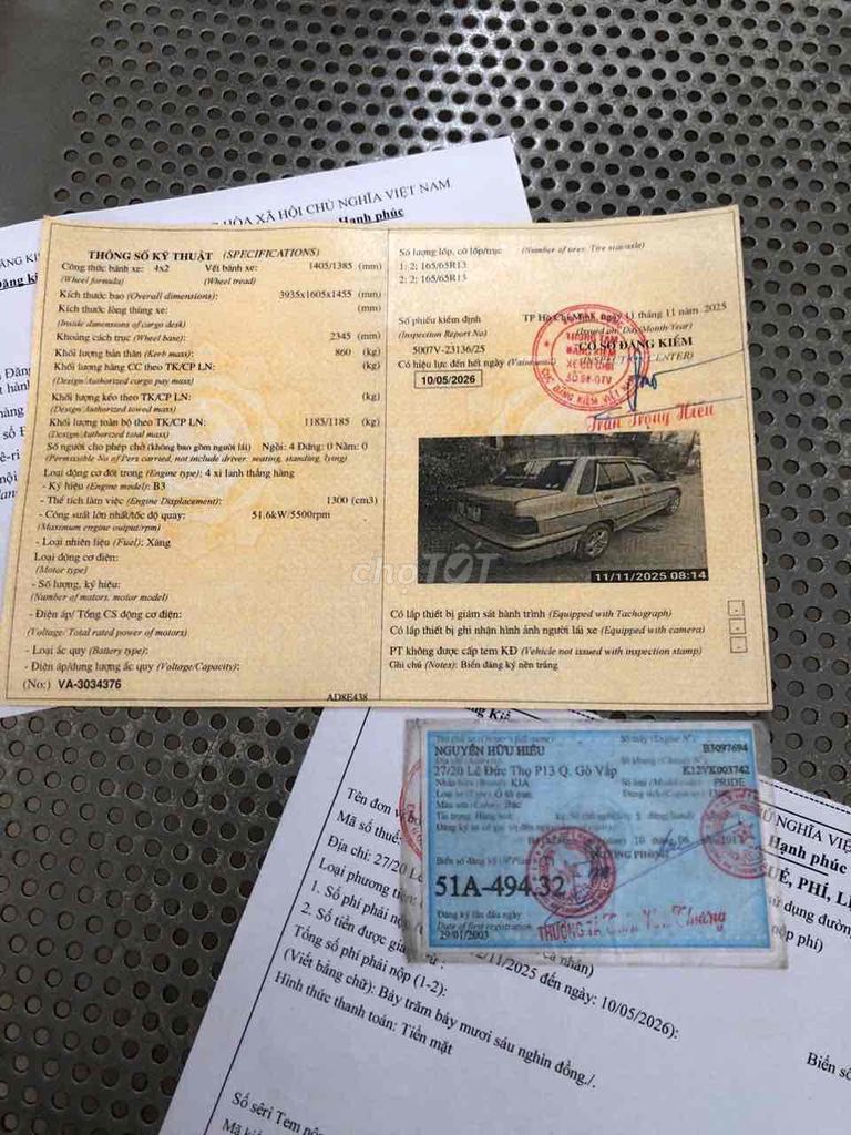 Kia CD5 2002 CD5 - 123000 km. Mua bán Ô tô tại Huyện Bình Chánh Tp Hồ Chí Minh được đăng bởi Lưu Bình hình 6