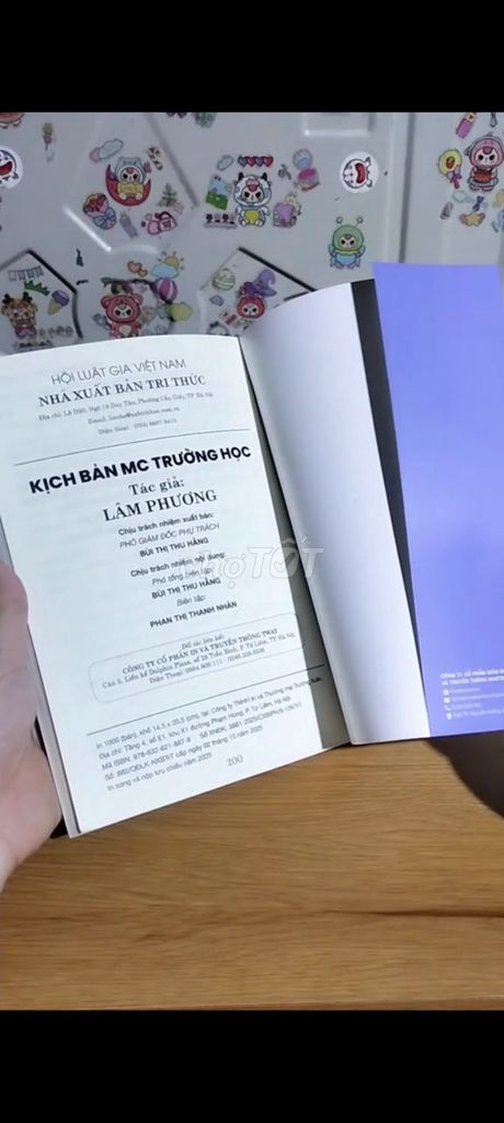 Sách Kịch bản MC Lâm Phương Mới 100%. Mua bán Sách tại Quận 11 Tp Hồ Chí Minh được đăng bởi Xuân Thu Lưu hình 1