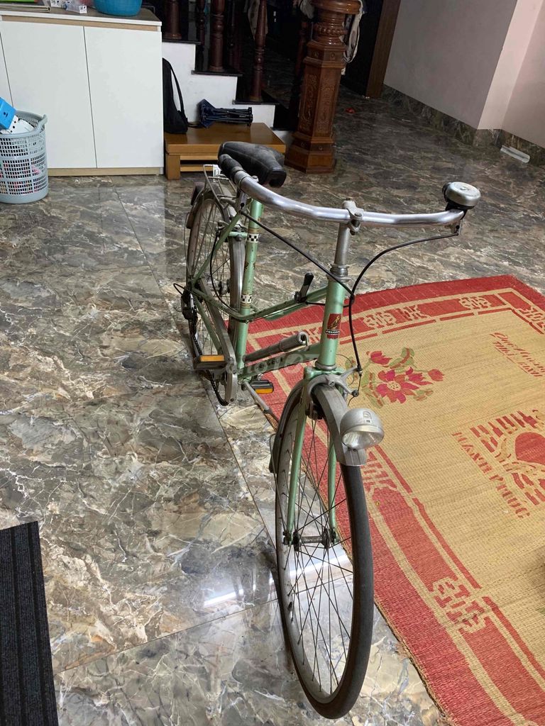 Xe đạp Peugeot Thép xanh nhạt